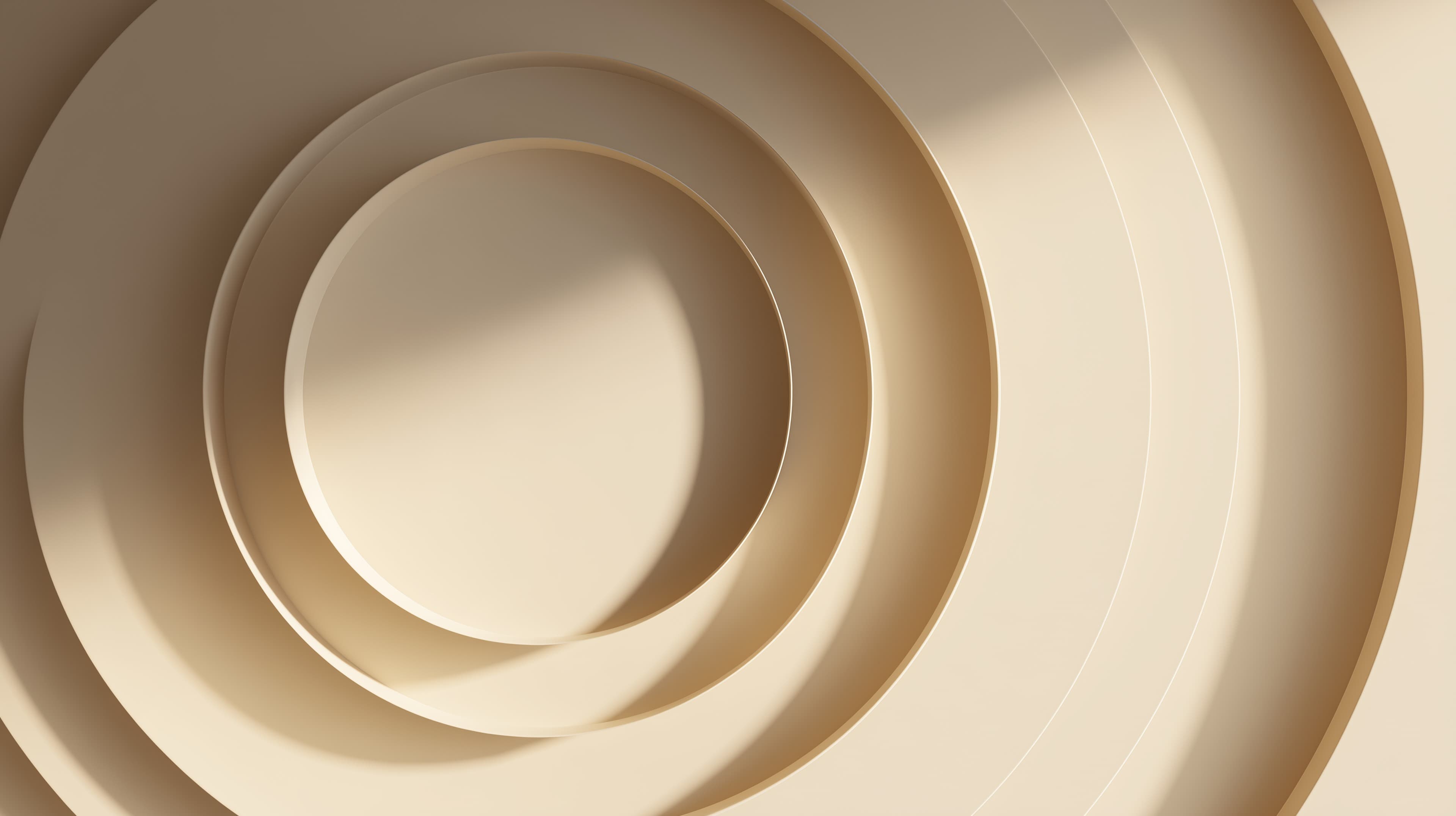 Warm beige concentric circles abstract wallpaper - High Resolution concentric Wallpaper for Mobile and Desktop