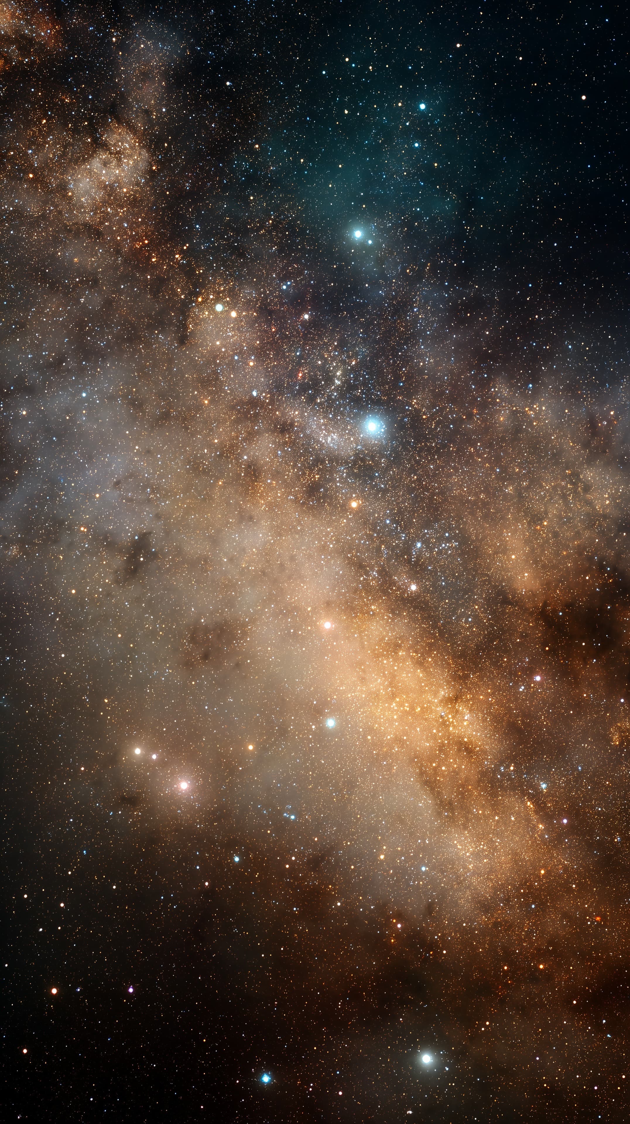 Stellar Nebula Cloud: Cosmic Starfield Desktop Wallpaper - High Resolution celestial-clouds Wallpaper for Mobile and Desktop