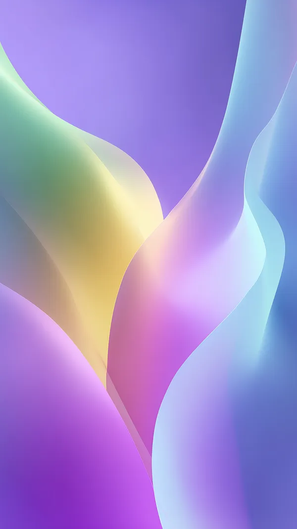 Abstract Gradient Waves: Soft Pastel Color Blended Wallpaper - HD Wallpaper, 4k Background Image