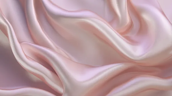 Elegant Soft Pink Satin Silk Texture Wallpaper with Flowing Drapes - HD Wallpaper, 4k Background Image