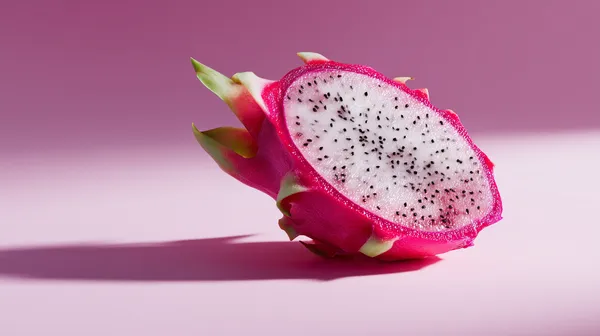 Vibrant Dragon Fruit Cross-Section in Pink Sunset Wallpaper - HD Wallpaper, 4k Background Image