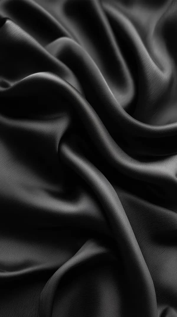 Black Satin Fabric Texture Wallpaper - Smooth Silk Drapery - HD Wallpaper, 4k Background Image