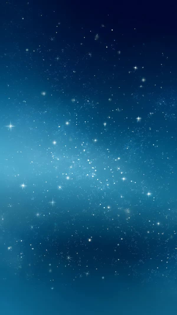 Starry Night Sky Gradient Wallpaper - Blue Cosmic Sparkles - HD Wallpaper, 4k Background Image