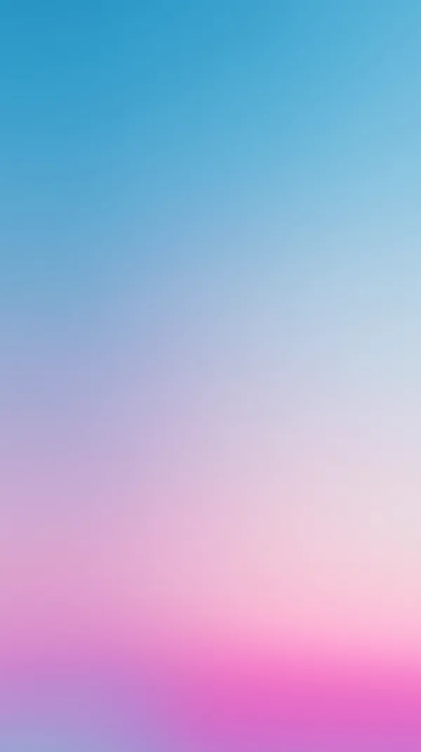 Soft Pastel Gradient Wallpaper - Calming Blue to Pink Sky - HD Wallpaper, 4k Background Image