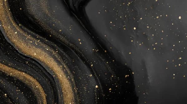 Luxurious Black and Gold Marble Abstract Wallpaper for Walls - HD Wallpaper, 4k Background Image