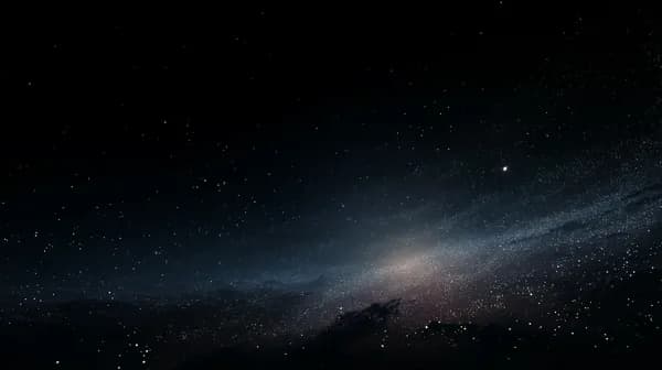 Celestial Night Sky Wallpaper: Starry Galaxy Arc Over Dark Horizon - HD Wallpaper, 4k Background Image