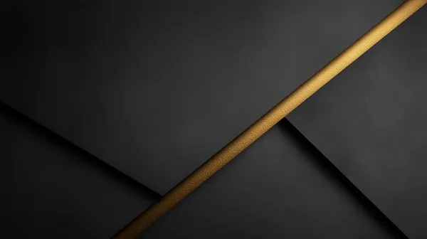 Dark Geometric wallpaper with gold metallic accent - HD Wallpaper, 4k Background Image