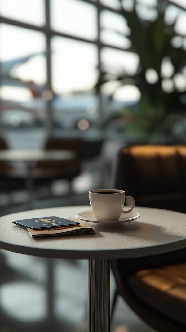 Cozy Cafe Coffee on Round Table with Blurred Lounge Scene - HD Wallpaper, 4k Background Image