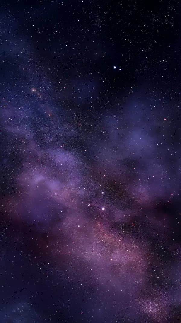Purple Nebula Night Sky Wallpaper with Cosmic Starfield - HD Wallpaper, 4k Background Image