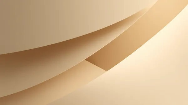 Warm Abstract Curves: Golden Beige Wallpaper Art for Desktop - HD Wallpaper, 4k Background Image