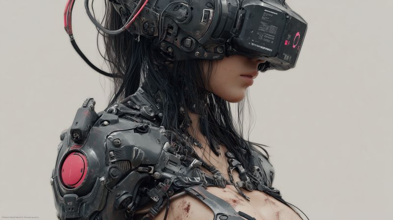 Cybernetic Elegance: The Vanguard of the Future