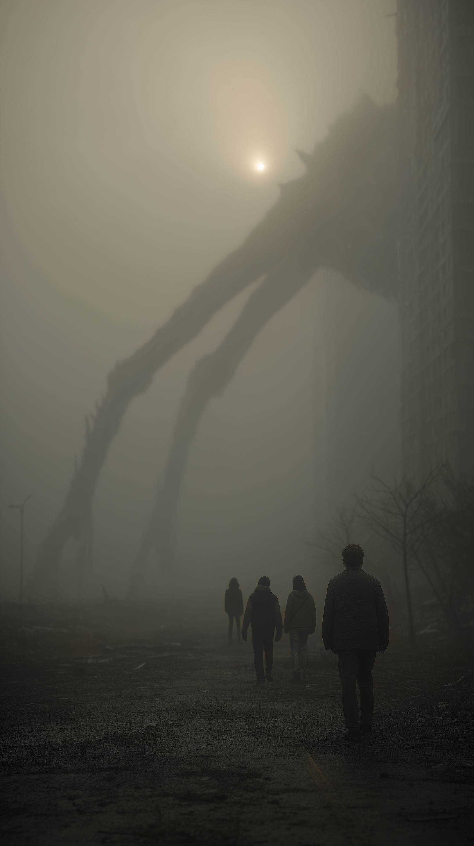 Ethereal Struggles: The Burden of the Colossal