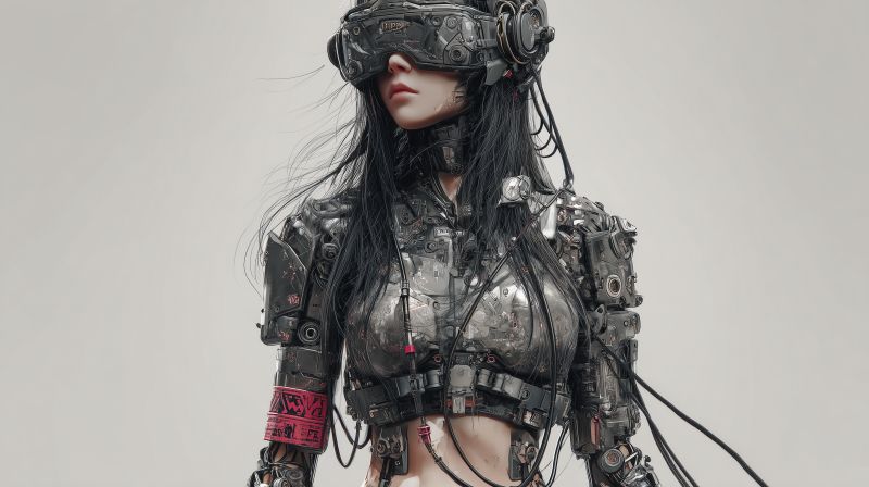 Cybernetic Warrior: A Glimpse into the Future