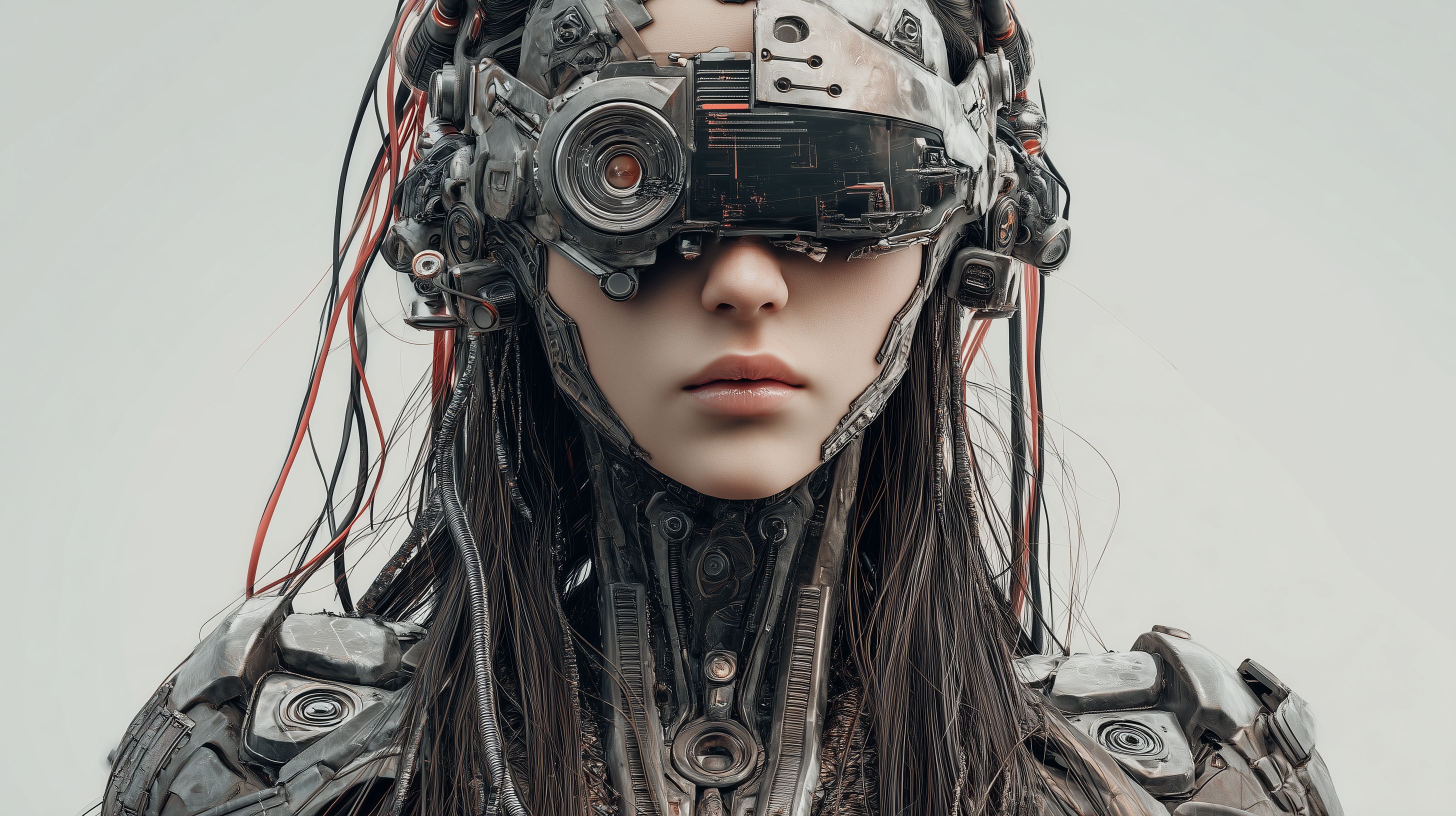 Futuristic Cyberpunk Warrior